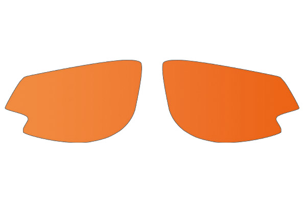 spare lenses Notice, orange