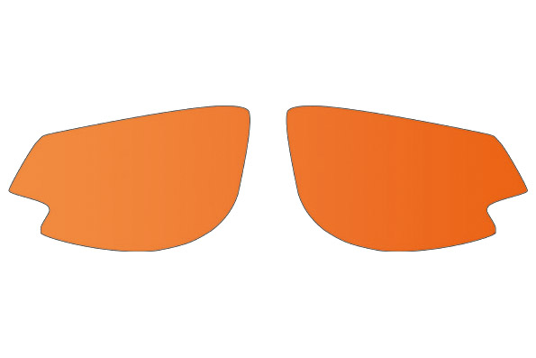spare lenses Nucleo 6C, orange