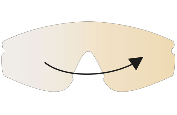 spare l. Wave, ph. clear – smoke gold Revo 0-3