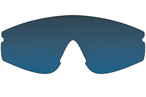 spare lens Racer, smoke blue Revo