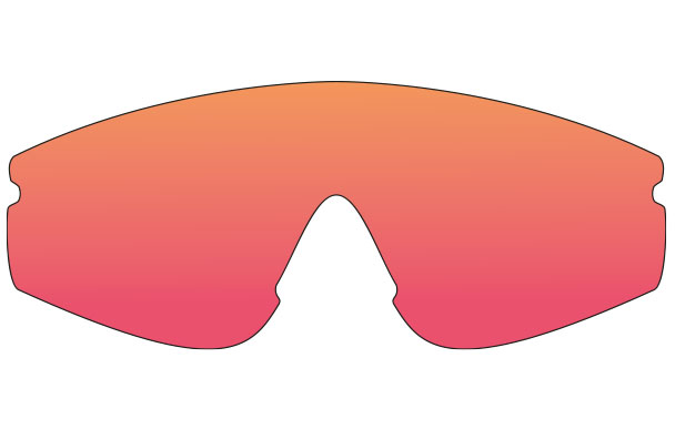 22852 spare lens Wave 1, smoke red Revo