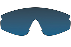22853 spare lens Wave 1, smoke blue Revo