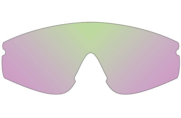22851 spare lens Wave 1, green purple Revo