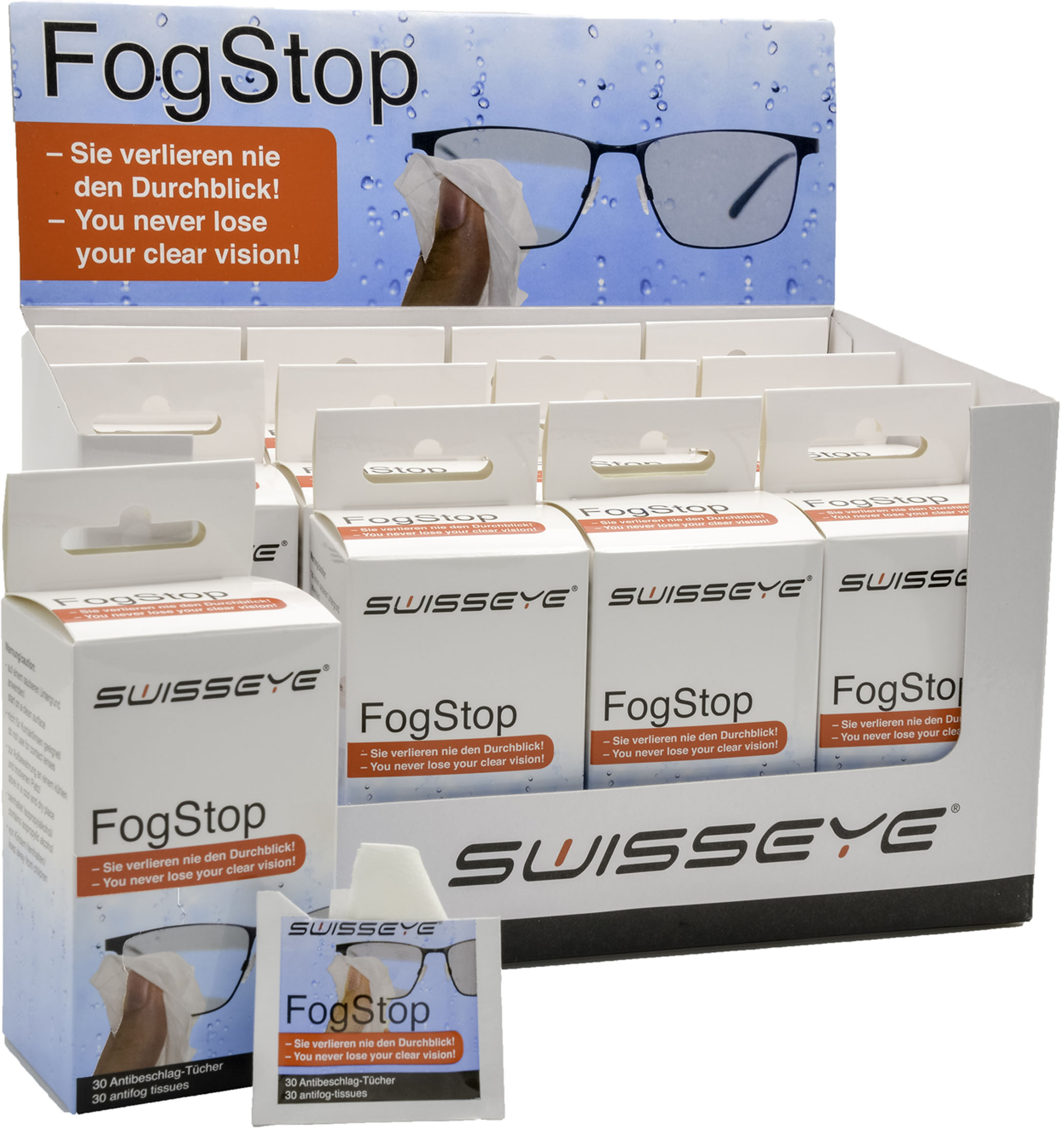 FogStop-Display Swiss Eye