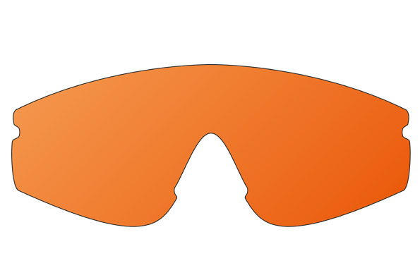 spare lens Racer, orange