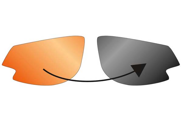 spare lenses Gardosa Re+ photochromic orange-smoke